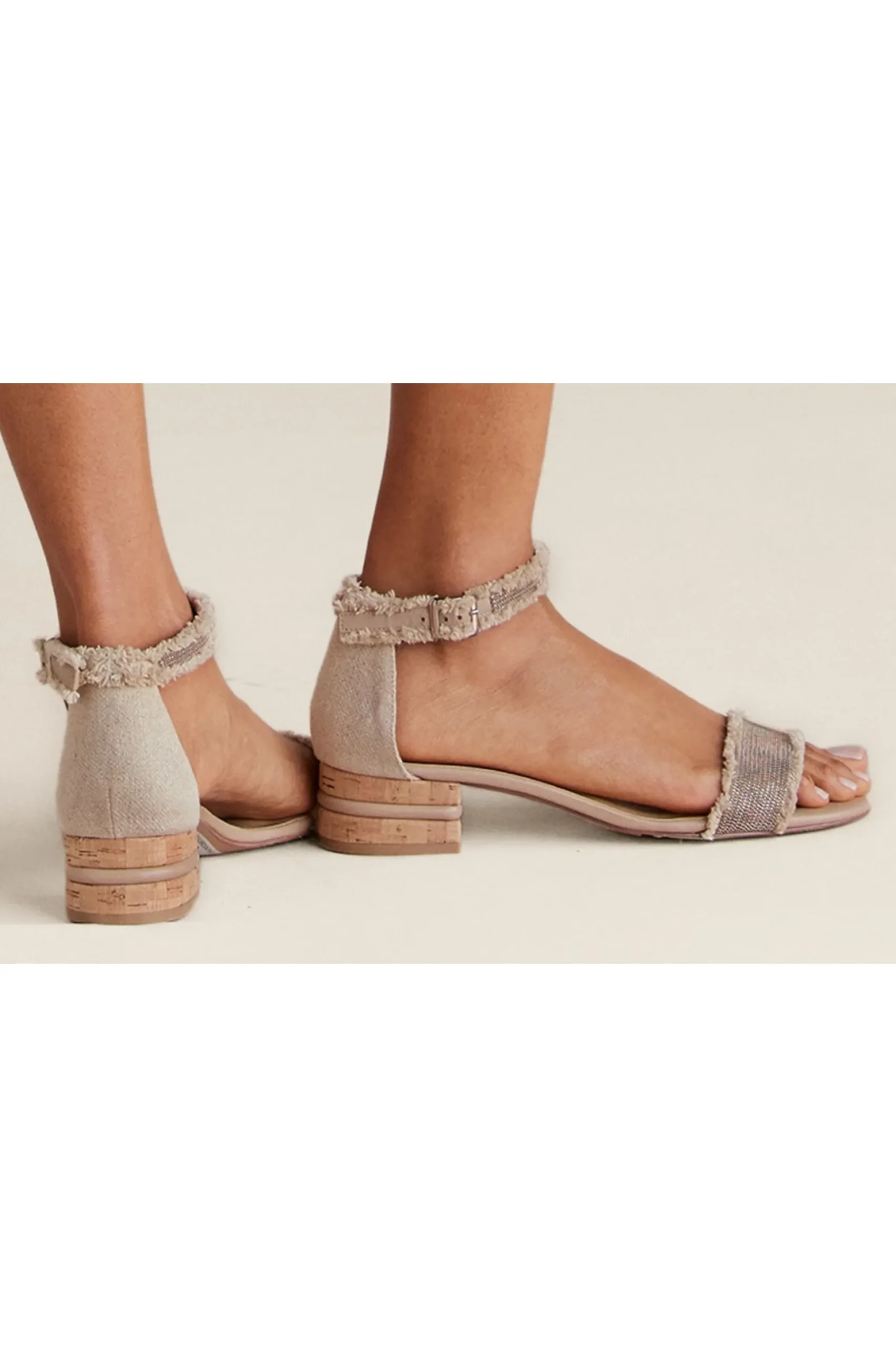 Soft Surroundings Vaneli Helee Ankle Strap Sandal> sandals|heels