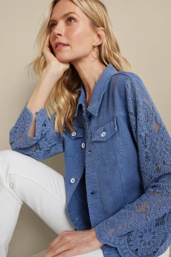 Soft Surroundings Varese Linen Blend Jacket><noscript><img width=