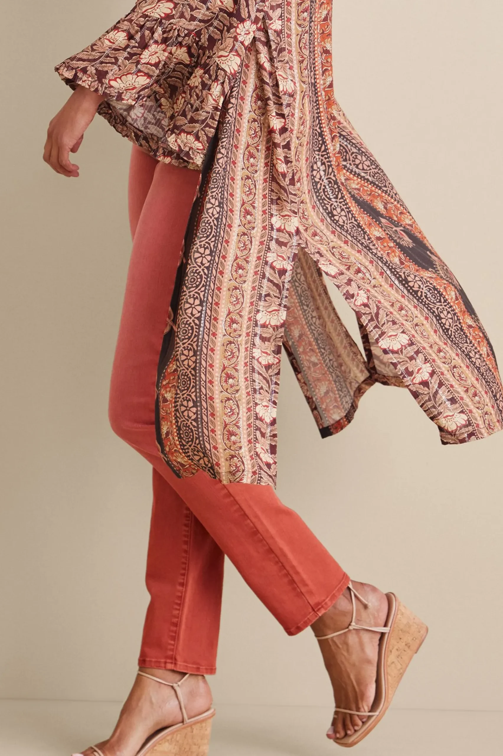 Soft Surroundings Veneto Topper> Global Artistry|Jackets & Coats