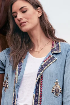 Soft Surroundings Victoria Layered Necklace><noscript><img width=