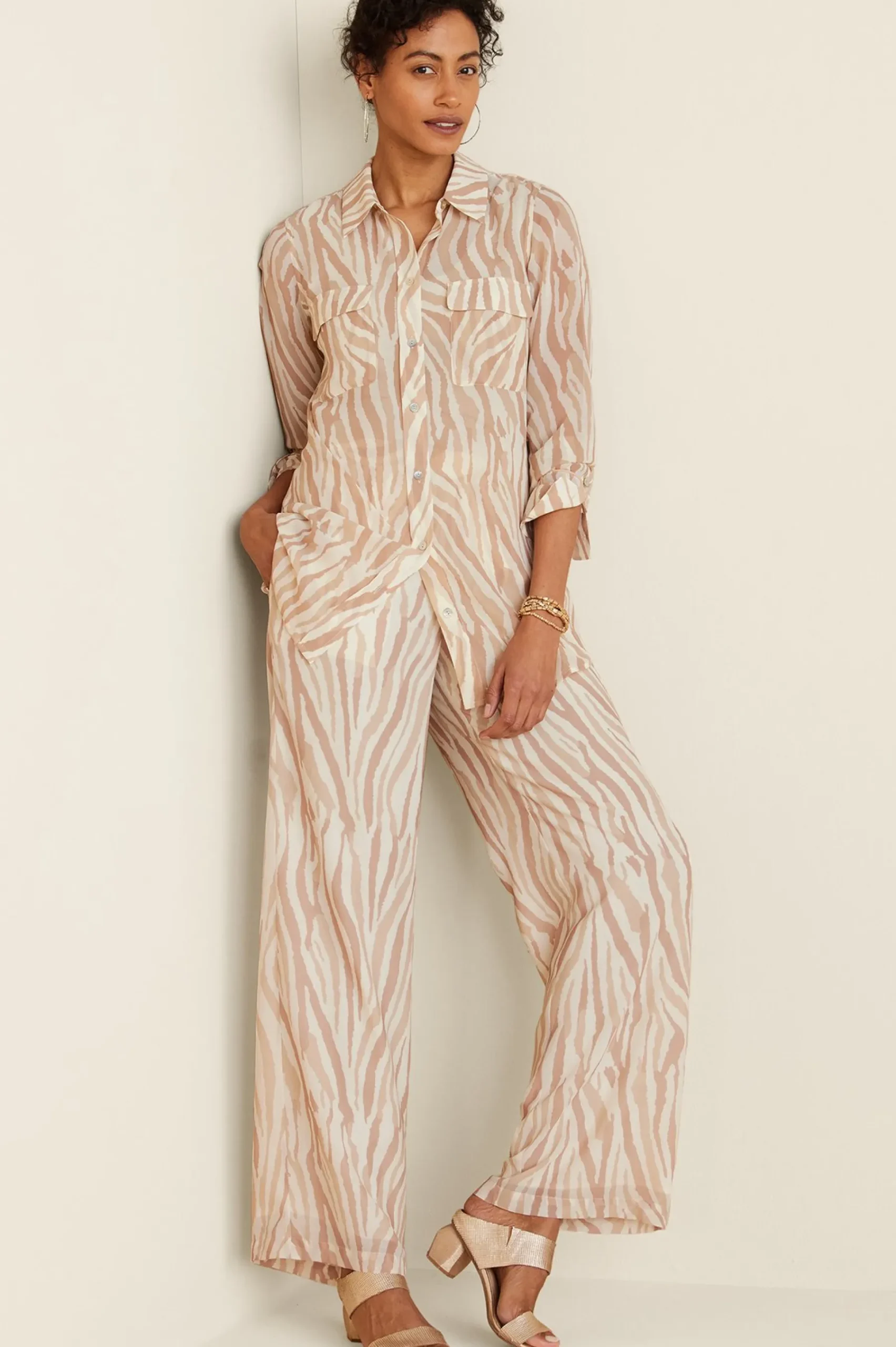 Soft Surroundings Women Safi Pants> full length|wide leg