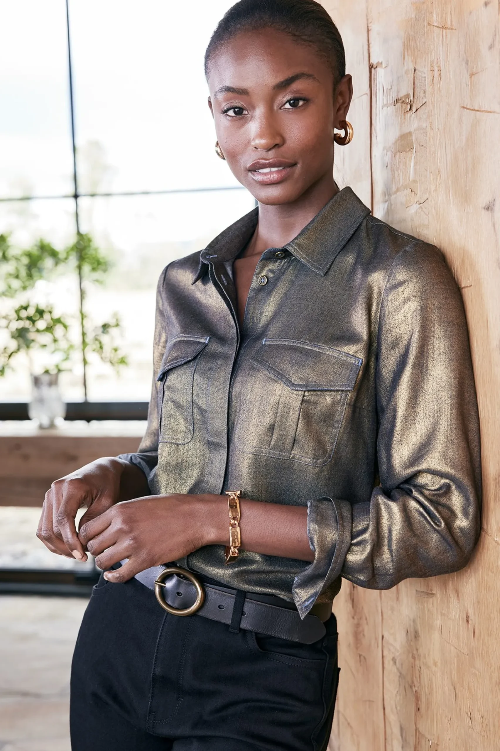 Soft Surroundings Zafina Shirt> long sleeve|shirts